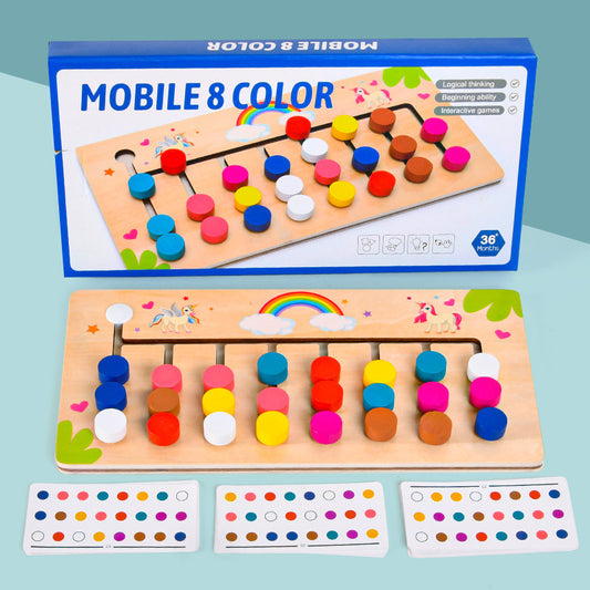 Four-color Eight-color Game Children's Logical Thinking Training Intelligence Development Educational Toys