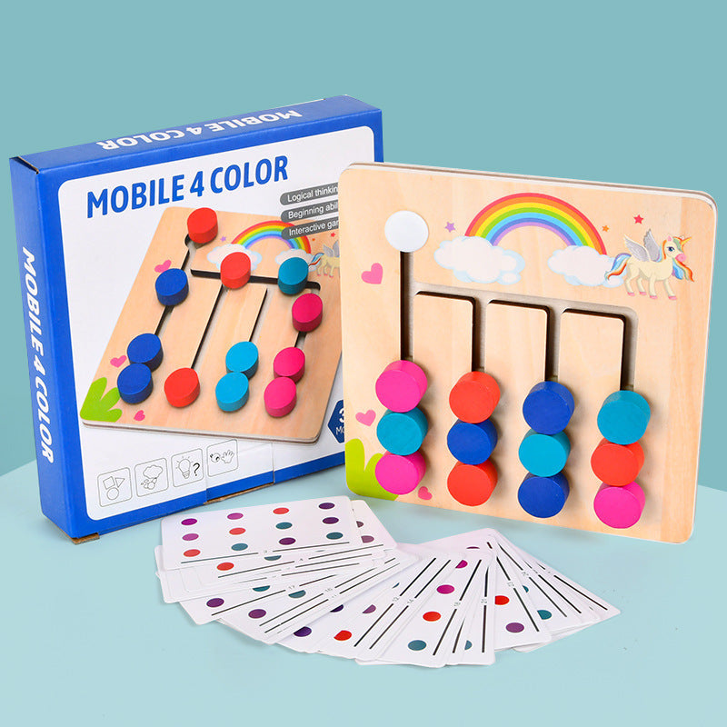 Four-color Eight-color Game Children's Logical Thinking Training Intelligence Development Educational Toys