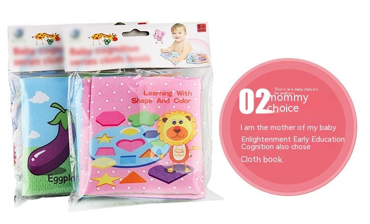 Baby Cloth Book Teaching Aids Development Early Childhood Education Toys