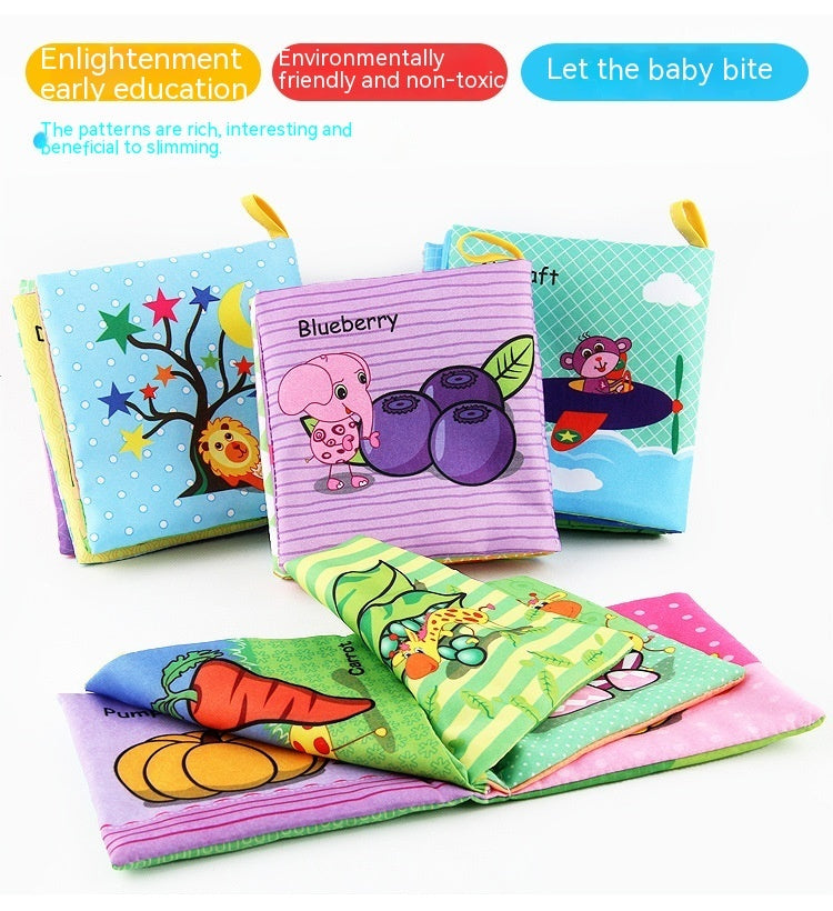 Baby Cloth Book Teaching Aids Development Early Childhood Education Toys