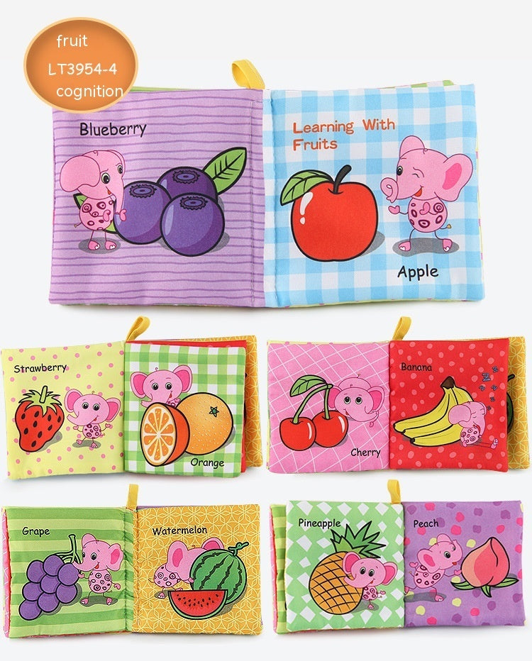 Baby Cloth Book Teaching Aids Development Early Childhood Education Toys