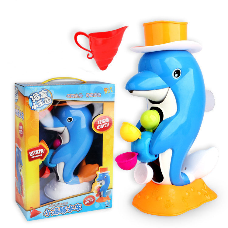 Dolphin Set Infant Bath Shower Toys