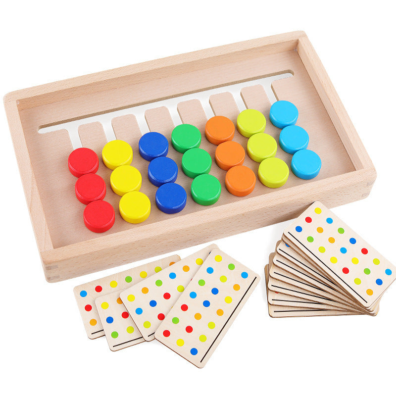 Four-color Eight-color Game Children's Logical Thinking Training Intelligence Development Educational Toys