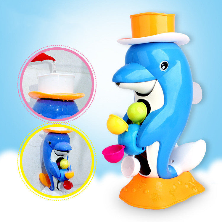 Dolphin Set Infant Bath Shower Toys