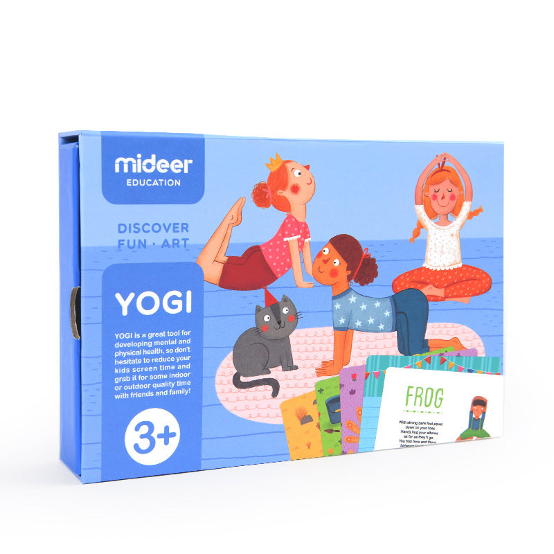 Baby Early Education Educational Toys Kindergarten Intelligence Development Yoga Card